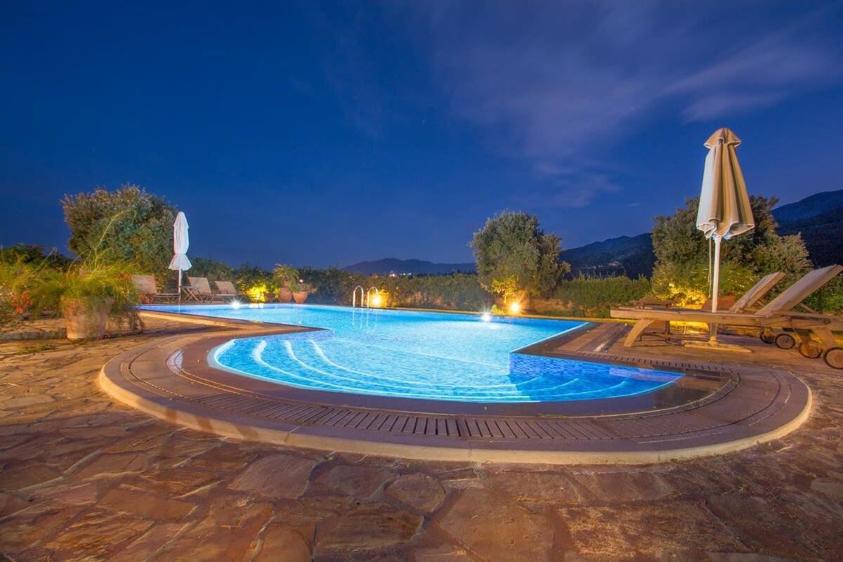 Chania Secluded Gem - Kallithea Private Pool Villa Pemonia Exterior foto